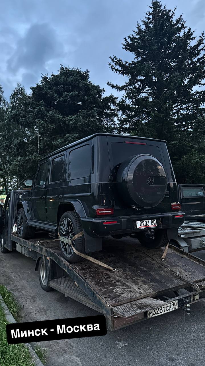 Работа эвакуатора