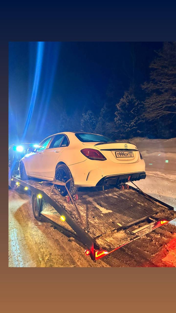 Работа эвакуатора