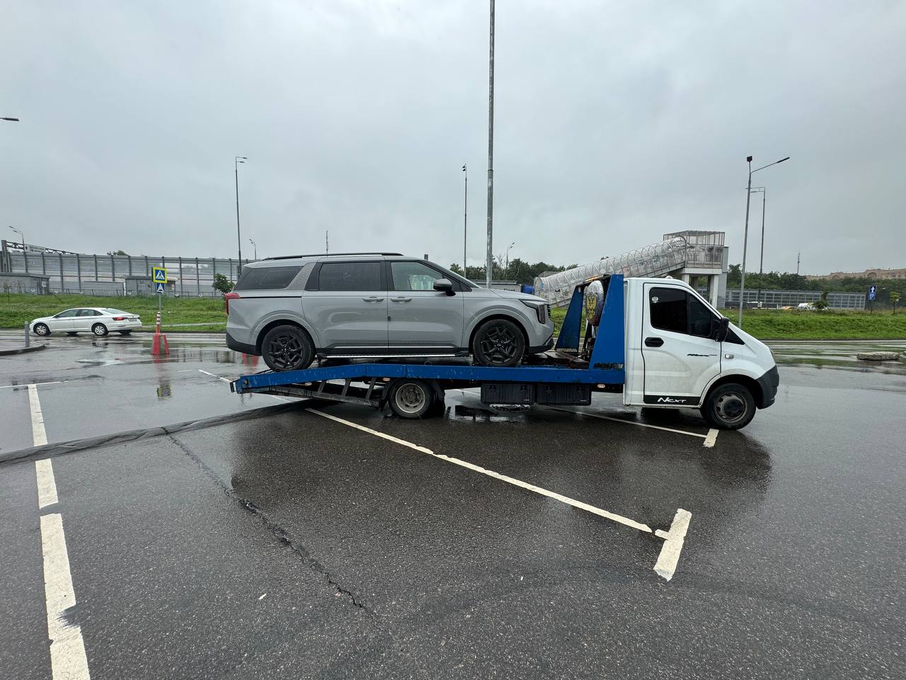 Работа эвакуатора