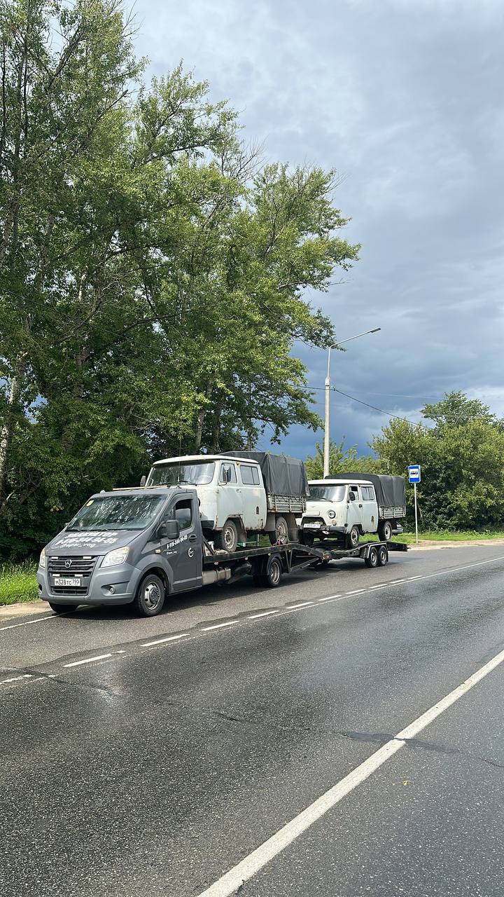 Работа эвакуатора