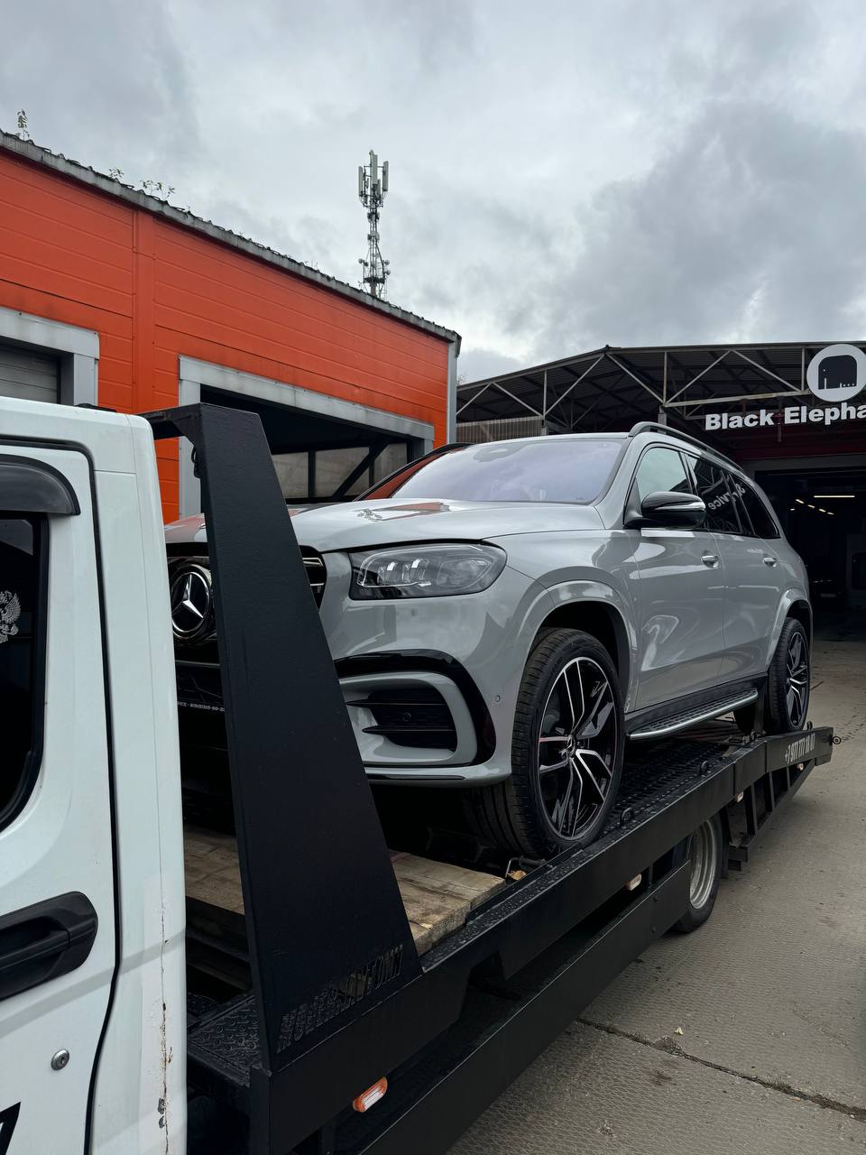 Работа эвакуатора