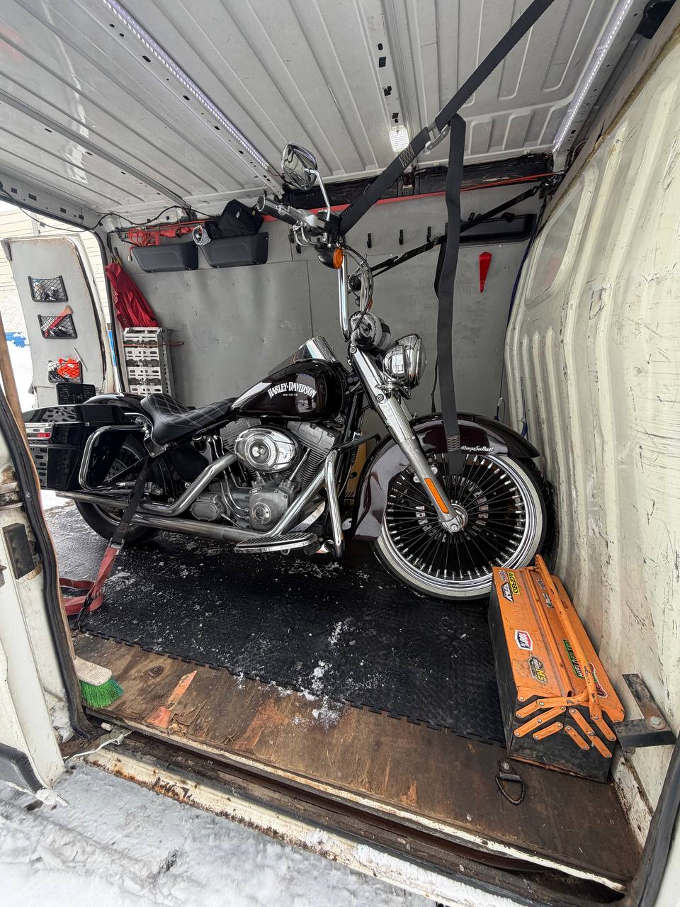 Работа эвакуатора