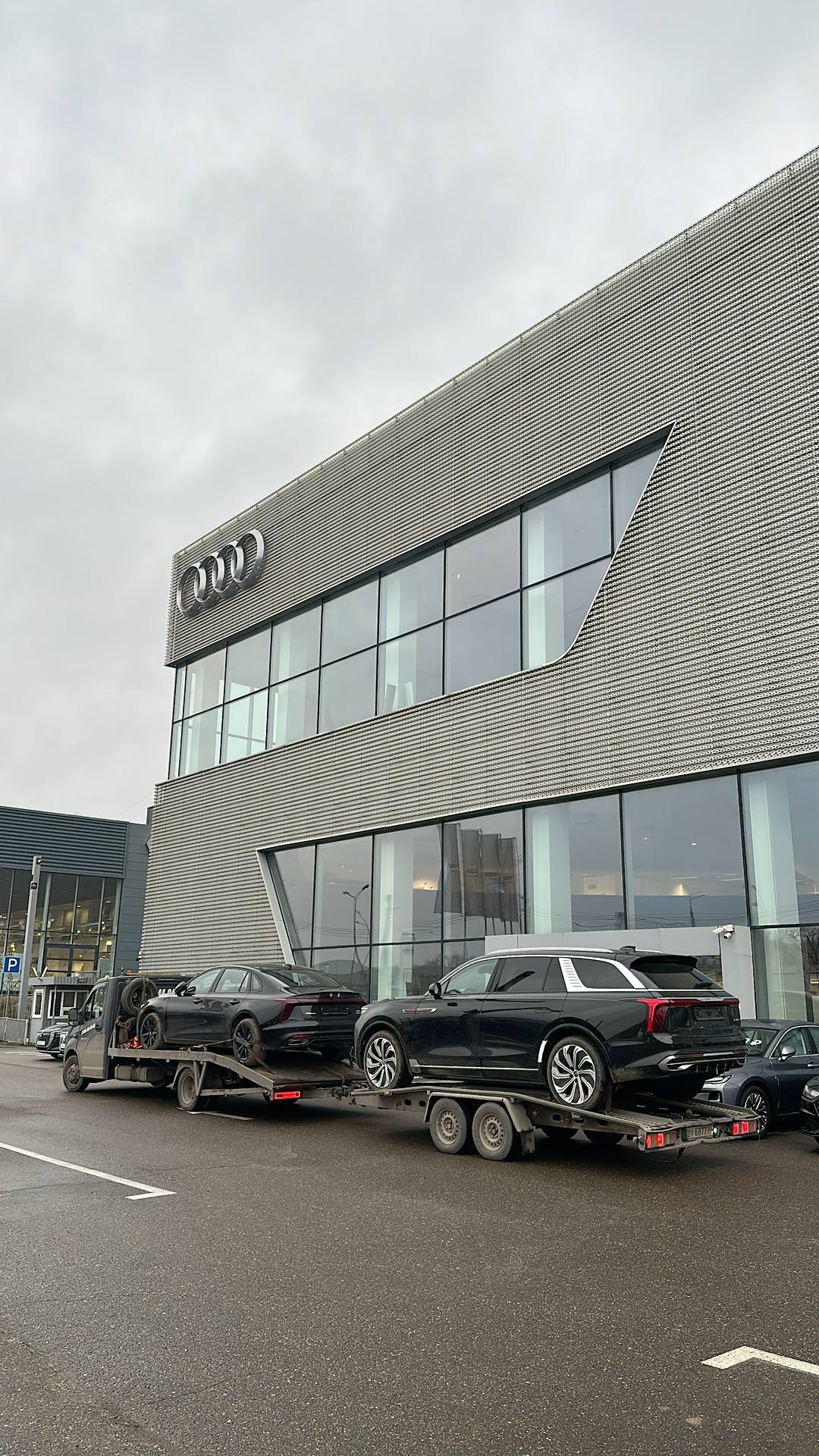 Работа эвакуатора