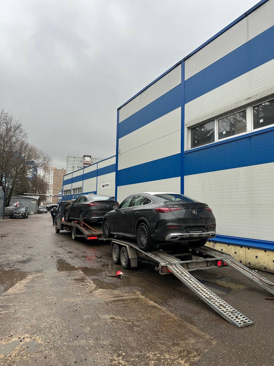 Работа эвакуатора