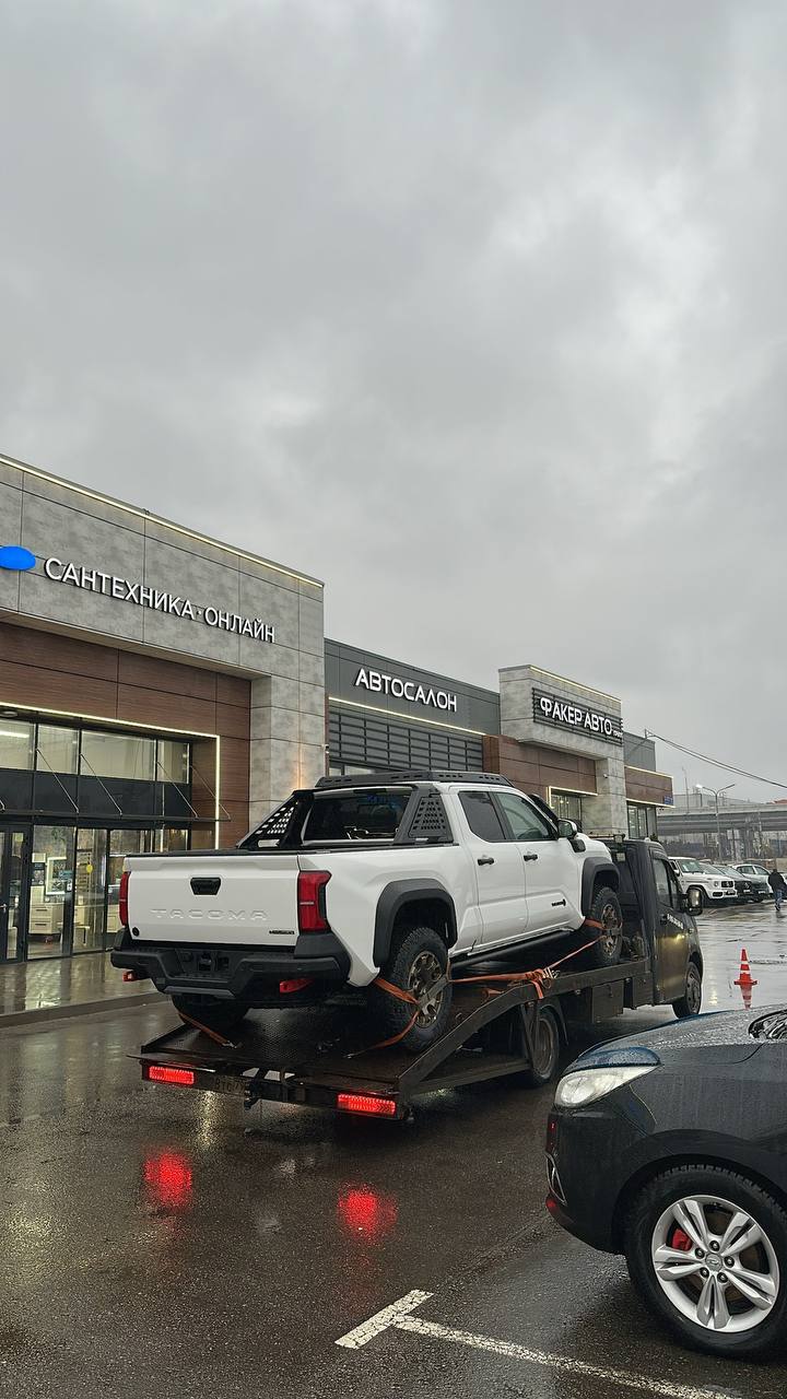 Работа эвакуатора