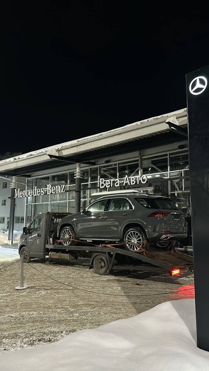 Работа эвакуатора